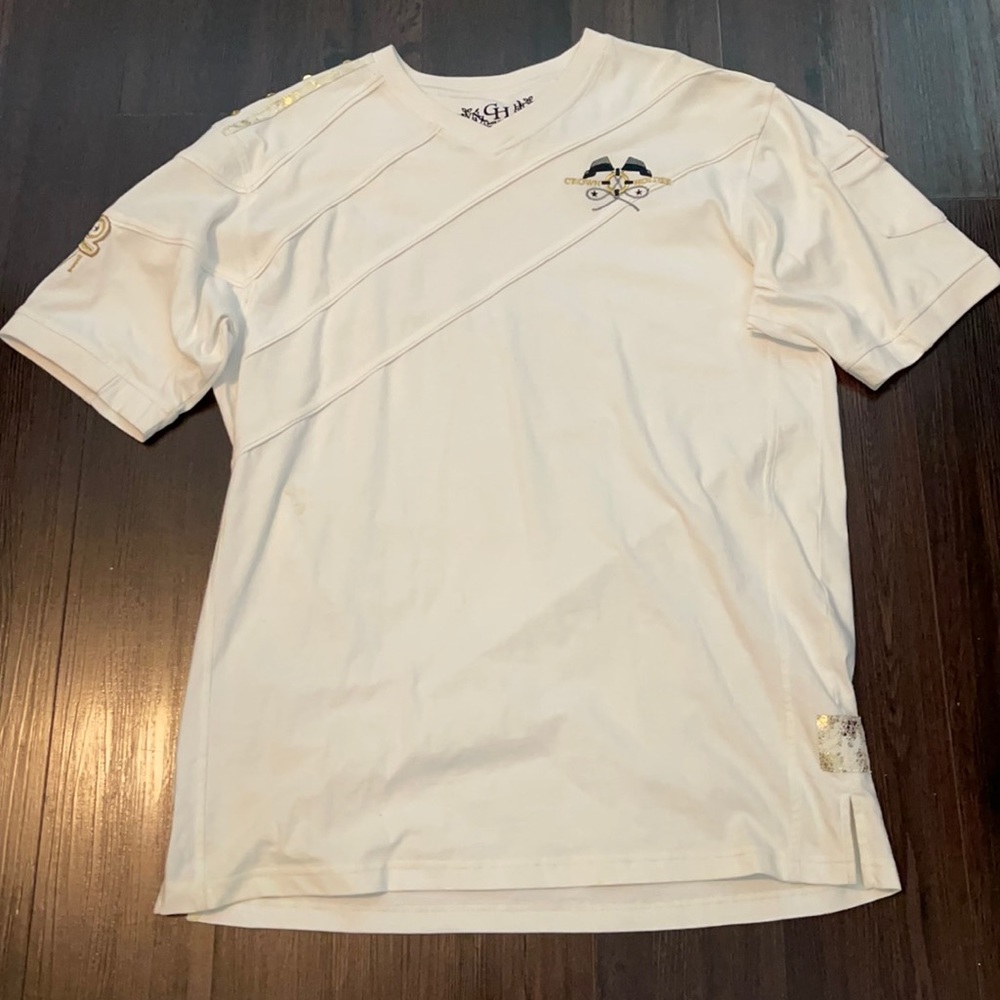 Crown Holder Men’s shirt size large cream color